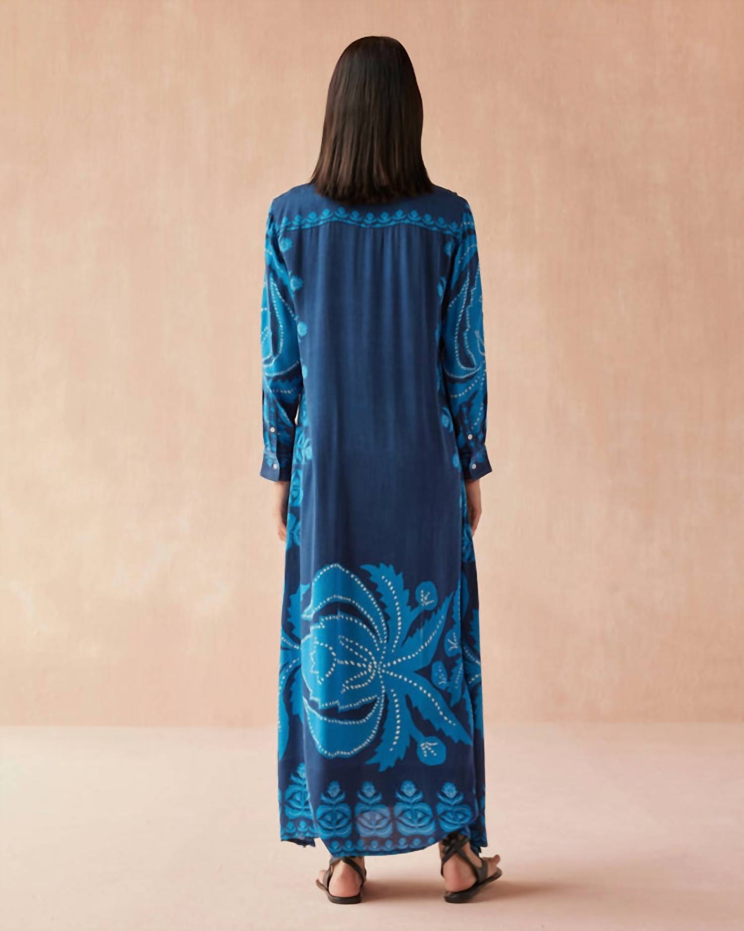 OMIKA Emma Maxi Dress in nikita atlantic - women's dress - view 4