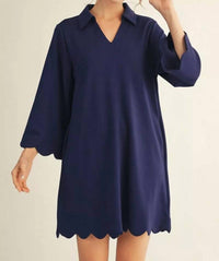 Jodifl Come My Way Dress in navy - women's dress