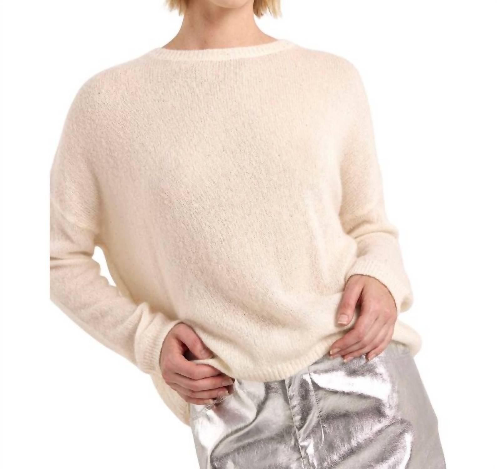 Brodie Cashmere - Estelle Sparkle Crew Jumper
