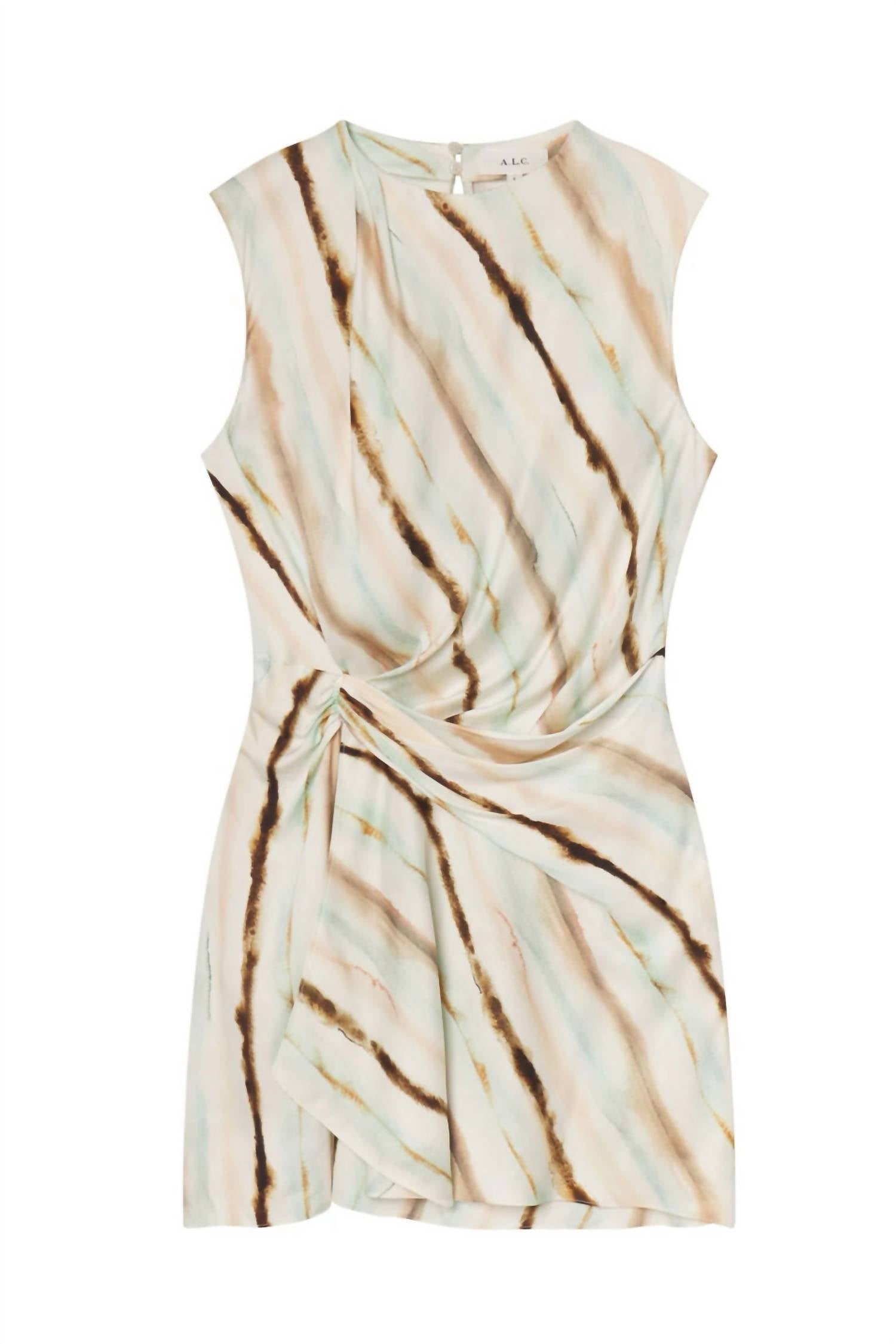 A.L.C. Delia Dress in beige - women's dress - view 7