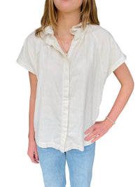 Stella Baby Cord Cap Sleeve Top