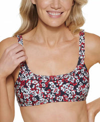 Tommy Hilfiger - Hamilton Floral Printed Ruffle Bikini Top