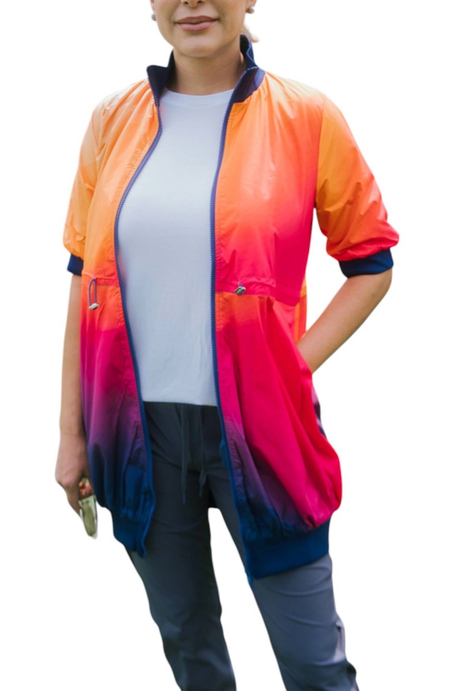 Highlight - Short Sleeve Athletic Jacket