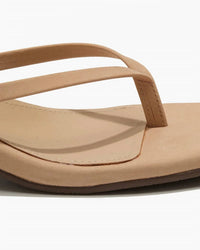 Tkees - Women's Square Toe Julia Suede Sandals