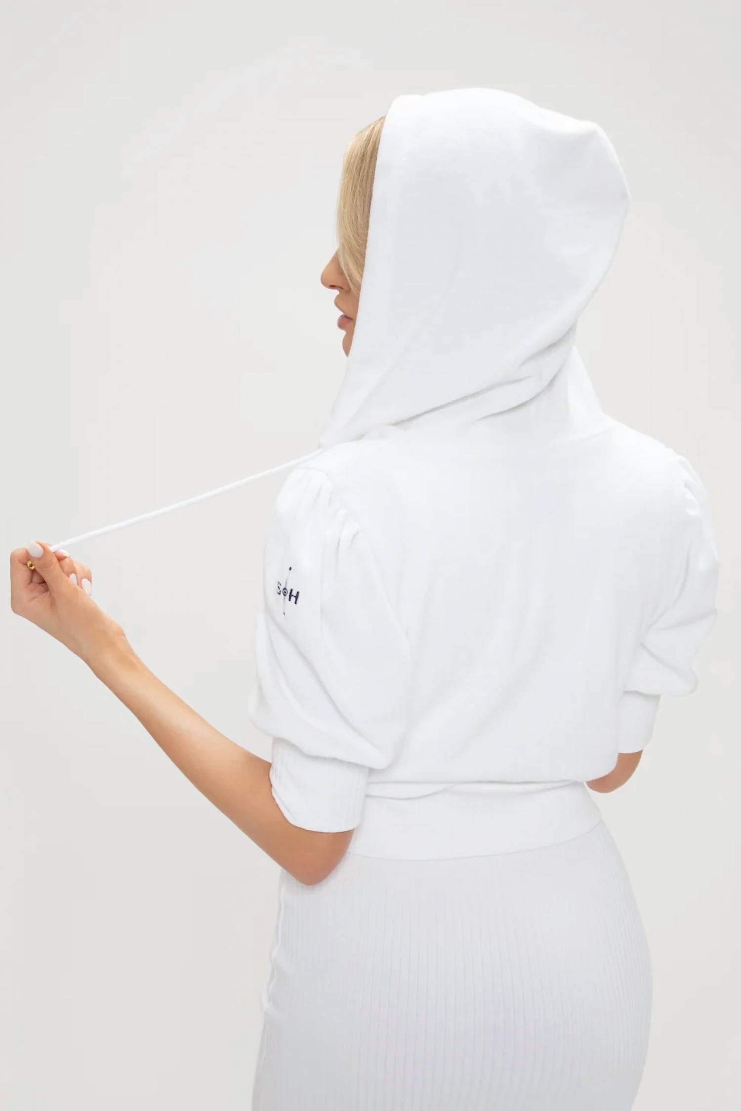 Sierra Hotel Hoodies - Women's Cherub Short Sleeve Hoodie
