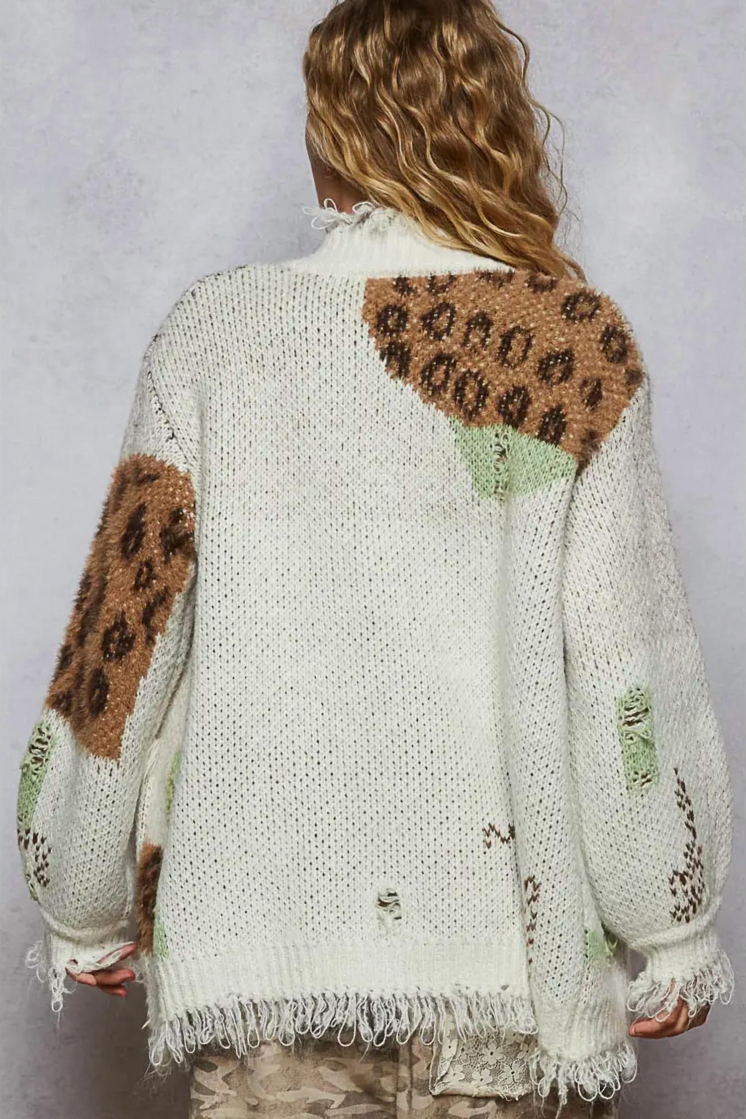 Pol - Stay Wild Cardigan