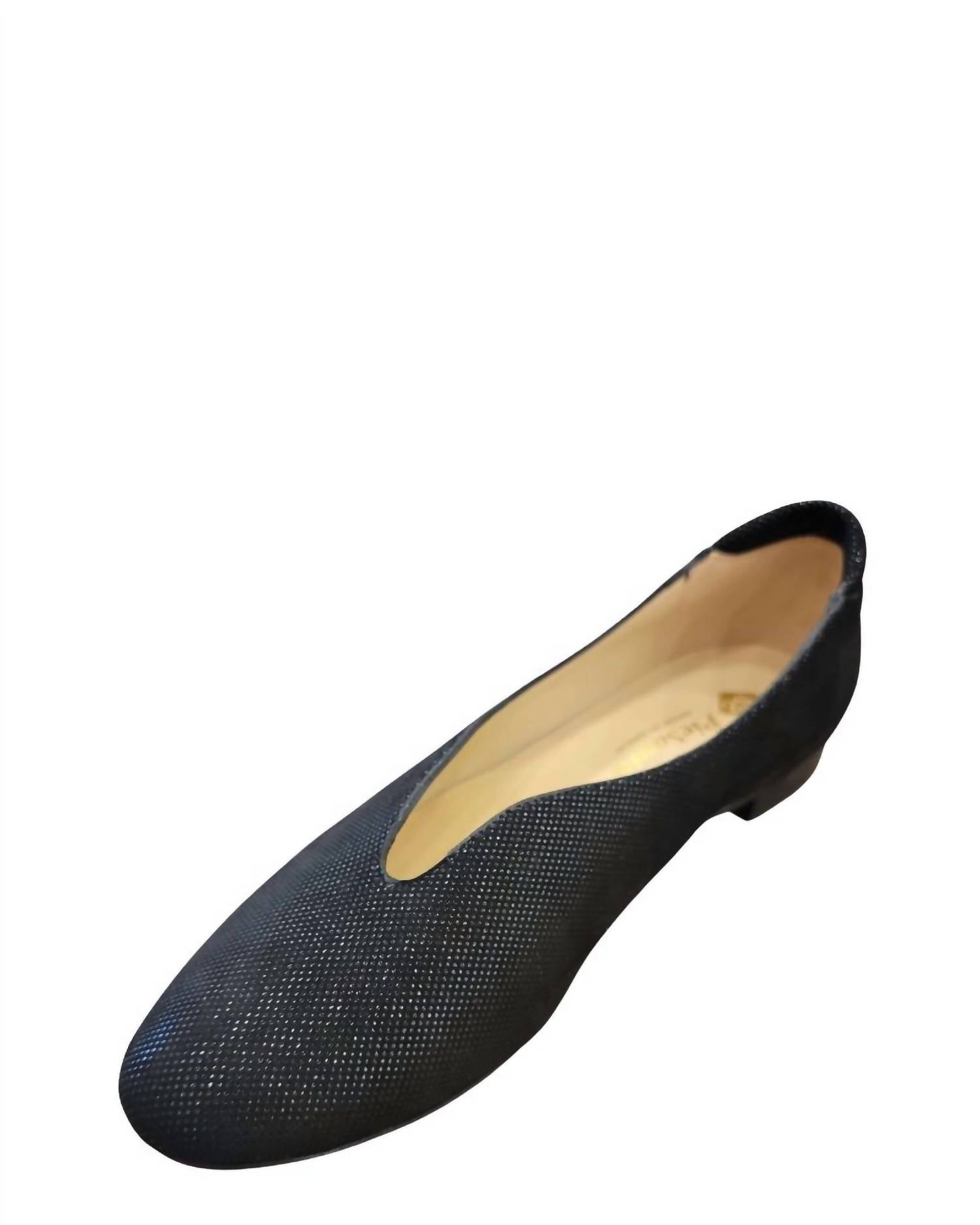 Piesanto - Women's Textured Dress Flat Shoes