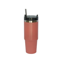 Creative Gifts International - Stainless Steel Tumbler with Straw