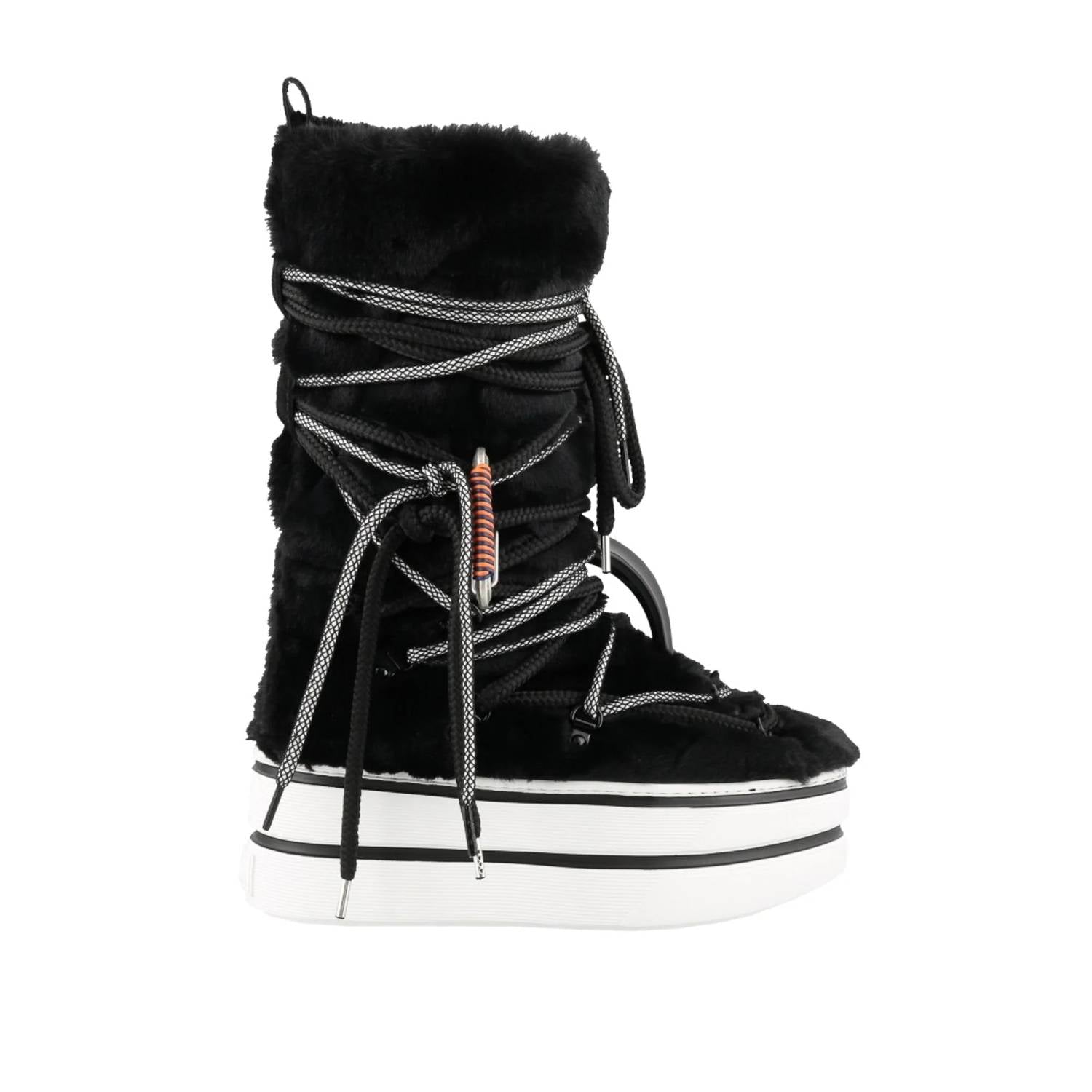 Hogan - Women's Faux Fur Snow Boots