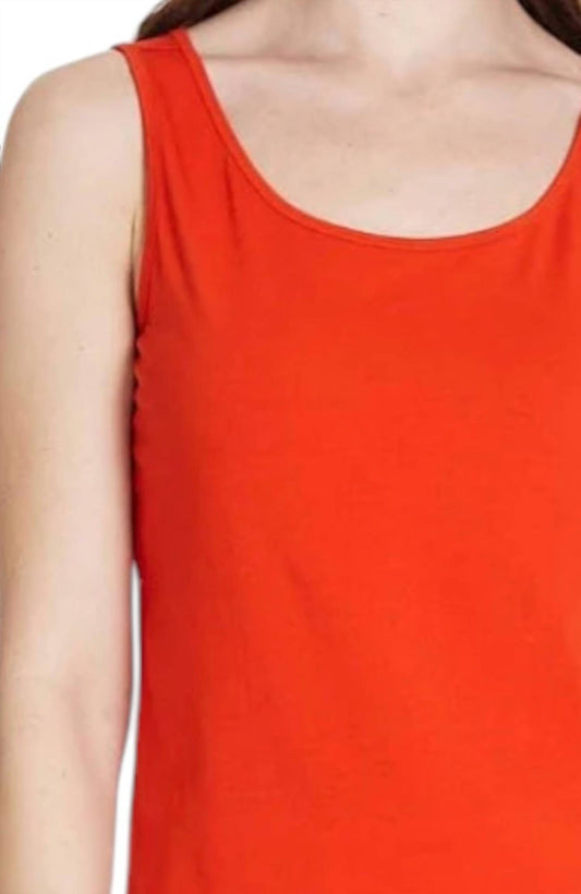 Multiples - Double Scoop Neck Tank Top