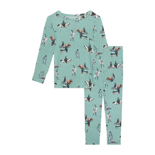 Posh Peanut - Boy's Long Sleeve Pajama Set