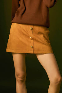 English Factory - Suede Mini Skort