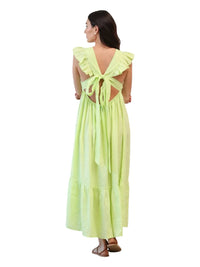 Sealustre - Tippie Tie Back Linen Dress