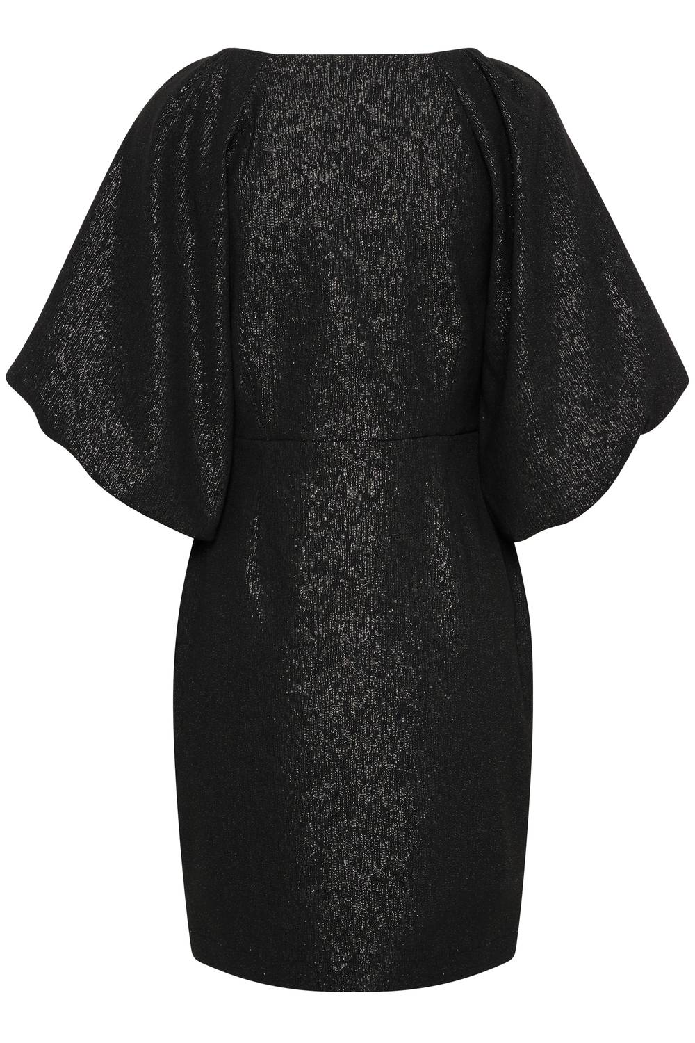 Soaked In Luxury - Slcahlina Metallic V-neck Mini Dress
