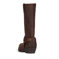 Jeffrey Campbell Women's Waylon Boot in brown crazy horse - women's shoe - alternate view