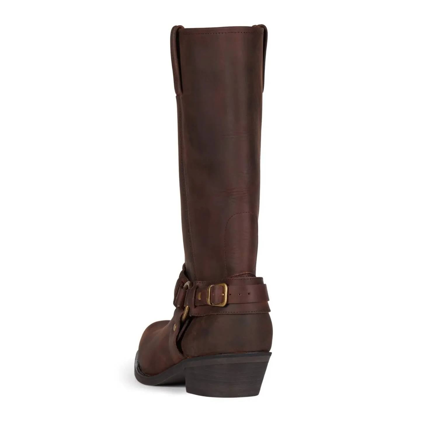 Jeffrey Campbell Women's Waylon Boot in brown crazy horse - women's shoe - alternate view