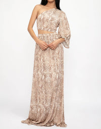 L'Agence - Fontana One Shoulder Dress