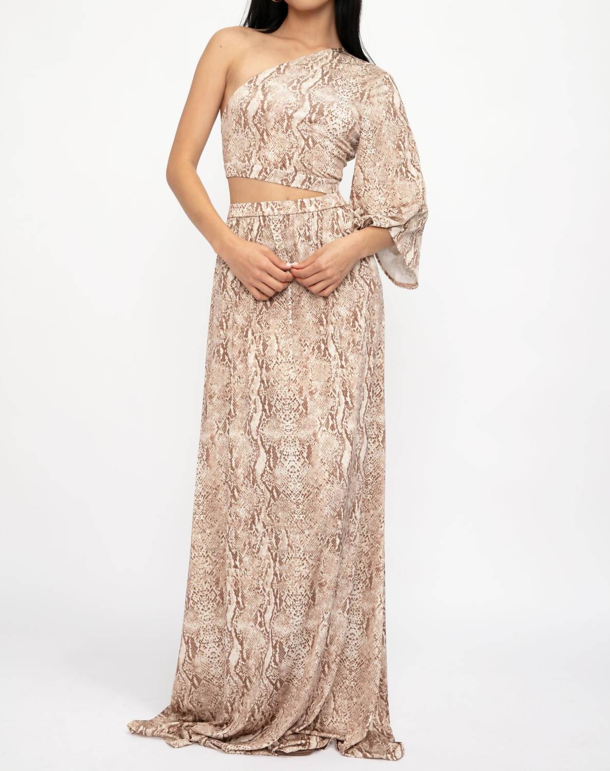 L'Agence - Fontana One Shoulder Dress