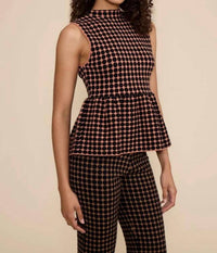 Lucy Paris - Knit Peplum Top