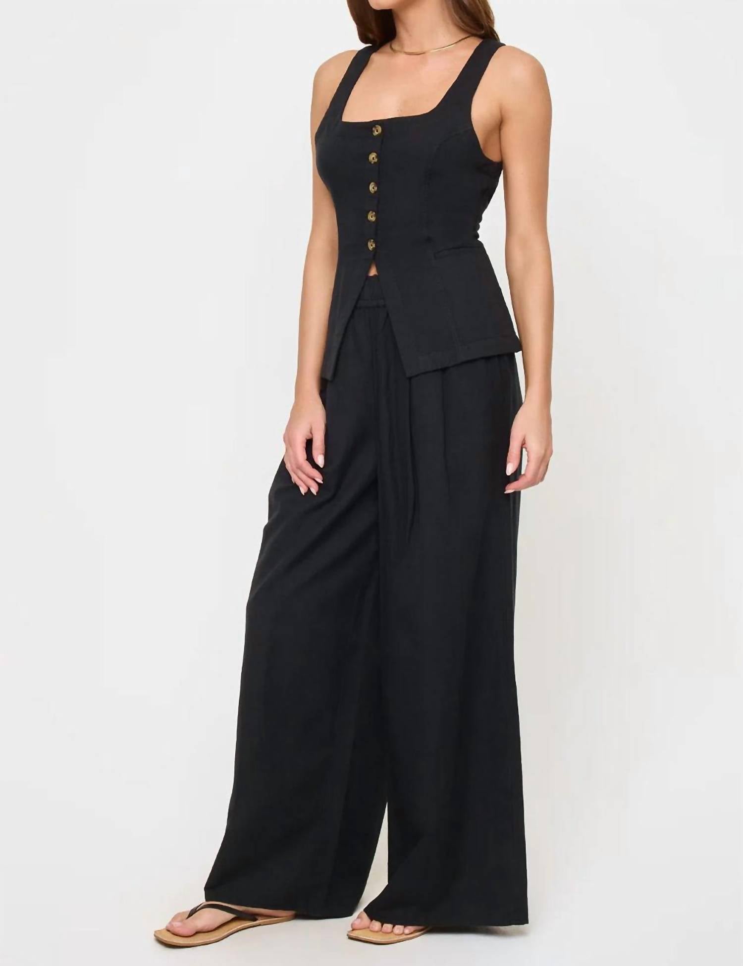 L*Space - Sofie Button Down Vest