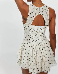 Free People - Raven Printed Mini Dress