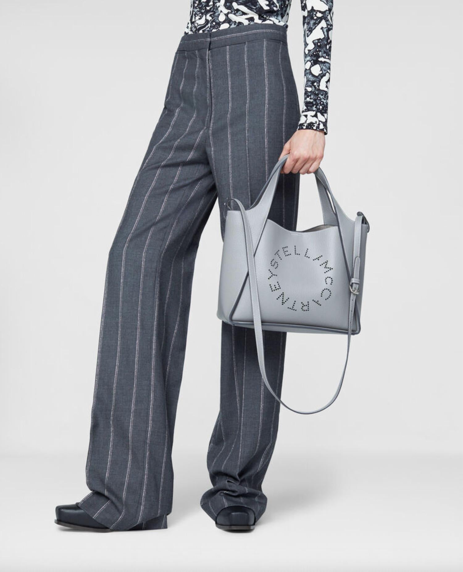 Stella Mccartney - Crossbody Embossed Grainy Mat Bag