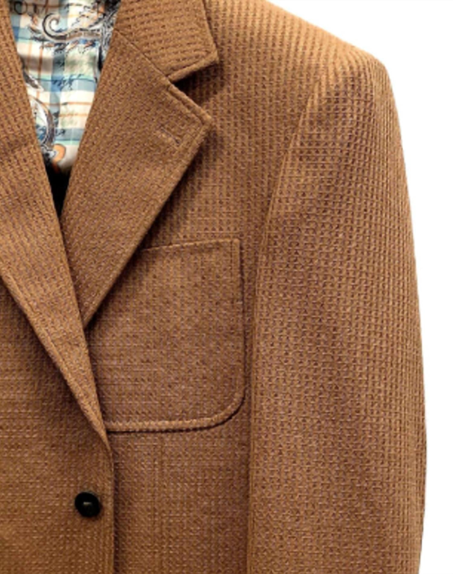 Cigar - Men's Waffle Sport Coat