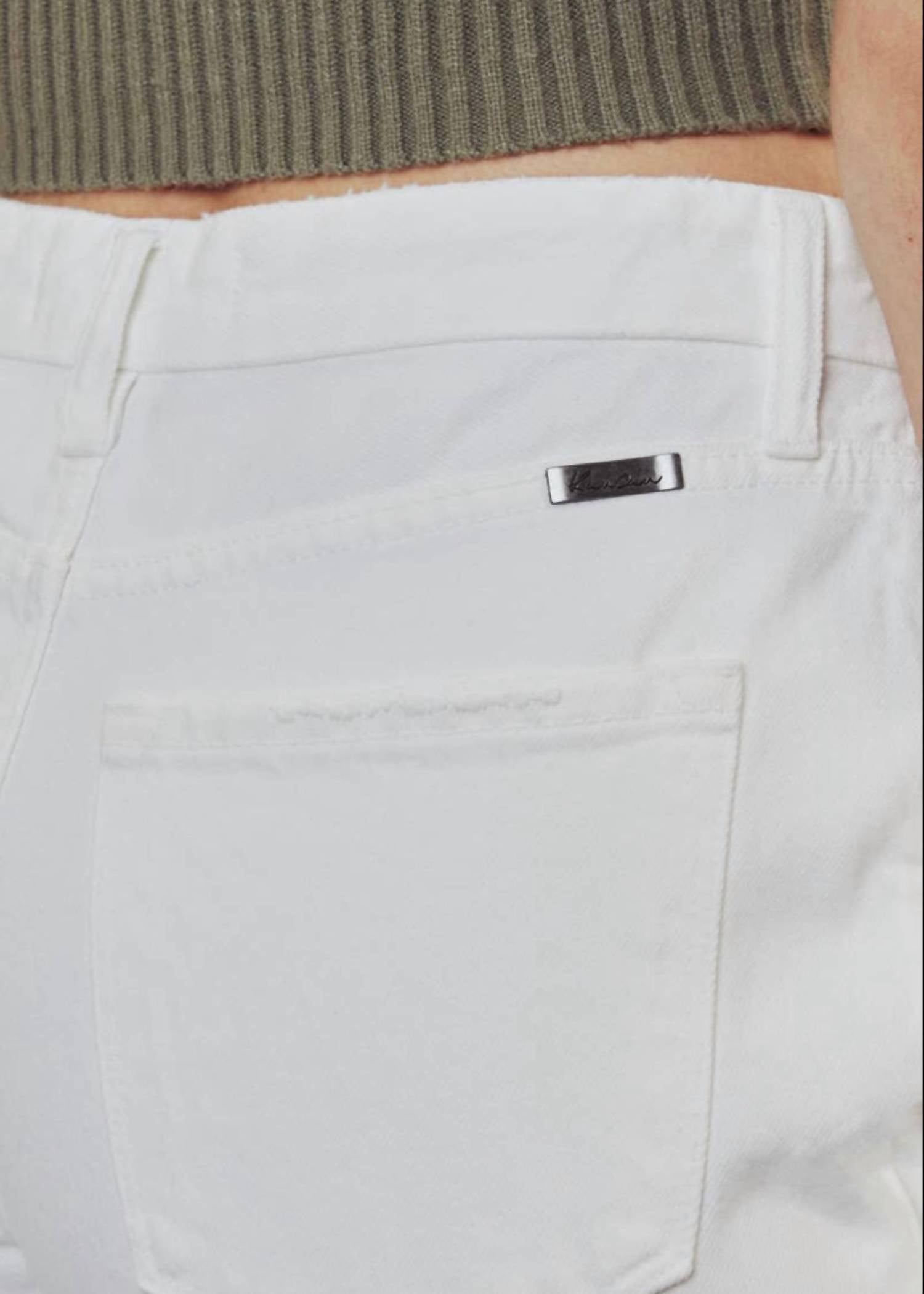 Kancan - High Rise Straight Leg Jeans
