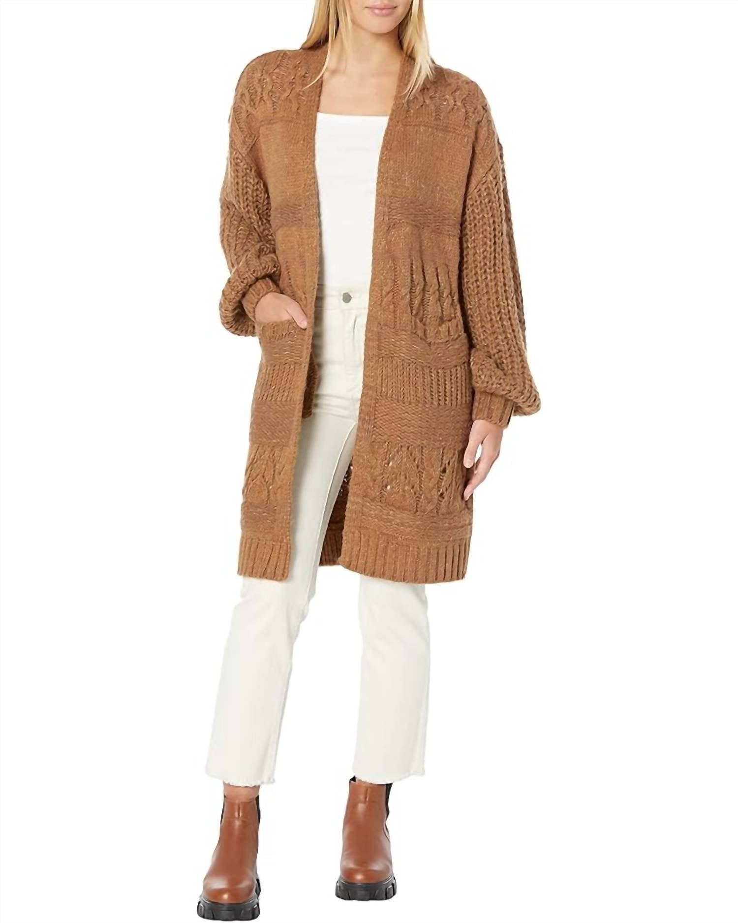 Saltwater Luxe - Constance Sweater Open Cardigan