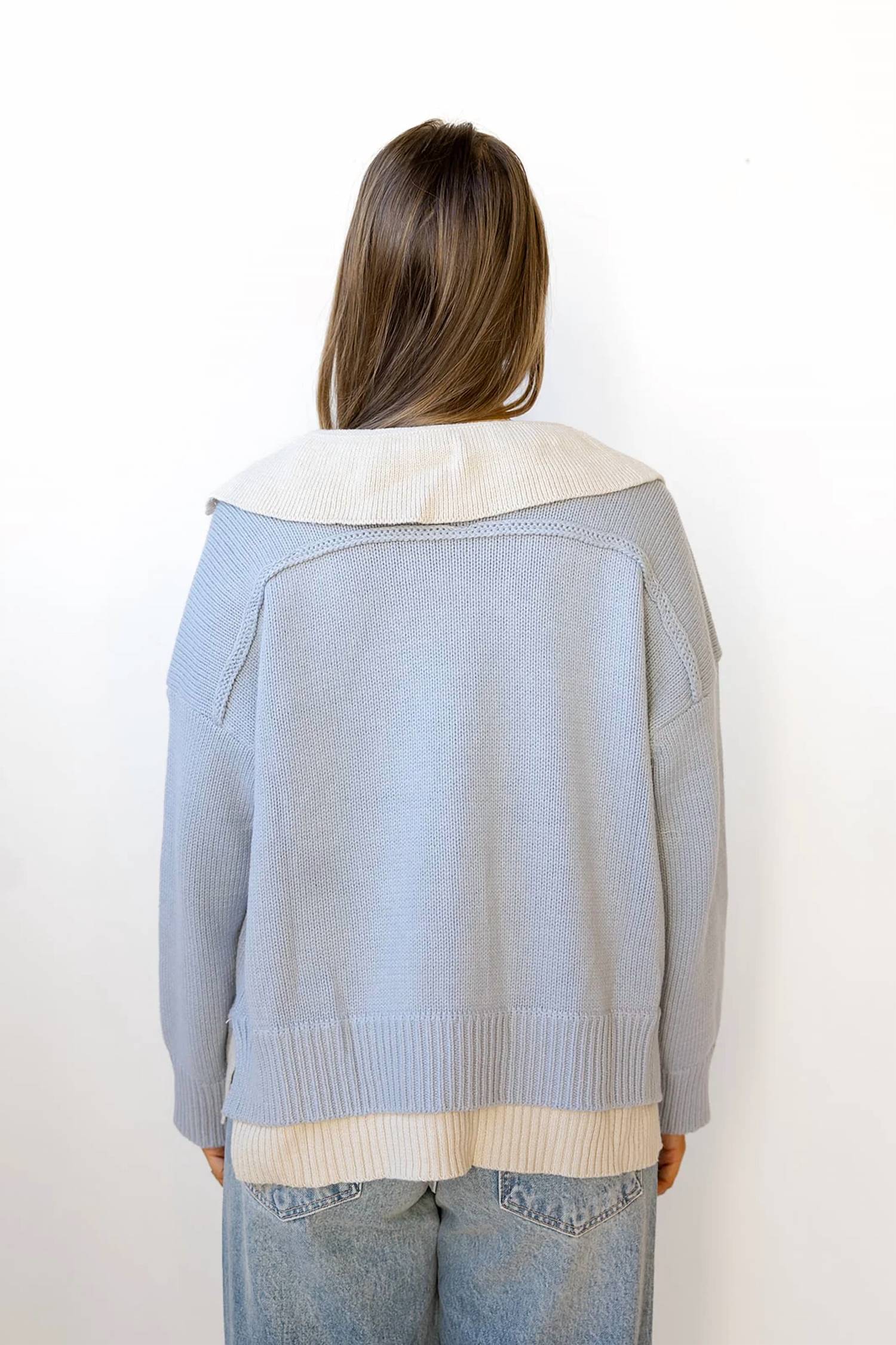 Miou Muse - Valencia Color Combo Sweater