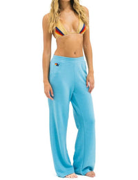Aviator Nation - 5 Stripe Wide Leg Pocket Sweatpants