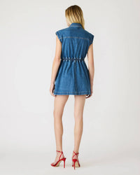 Steve Madden - Sleeveless Denim Mini Dress