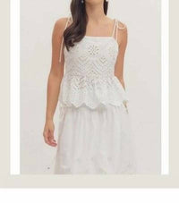 Entro - Desert Lace Eyelet Set