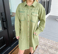 Ivy Jane - Knit Shacket Dress