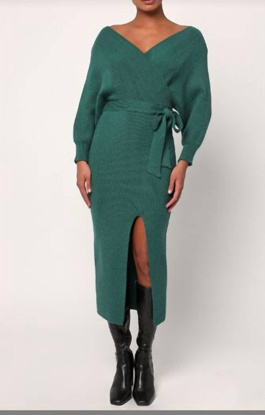 Lulus - Fall Into Fashion Dolman Sleeve Sweater Dress