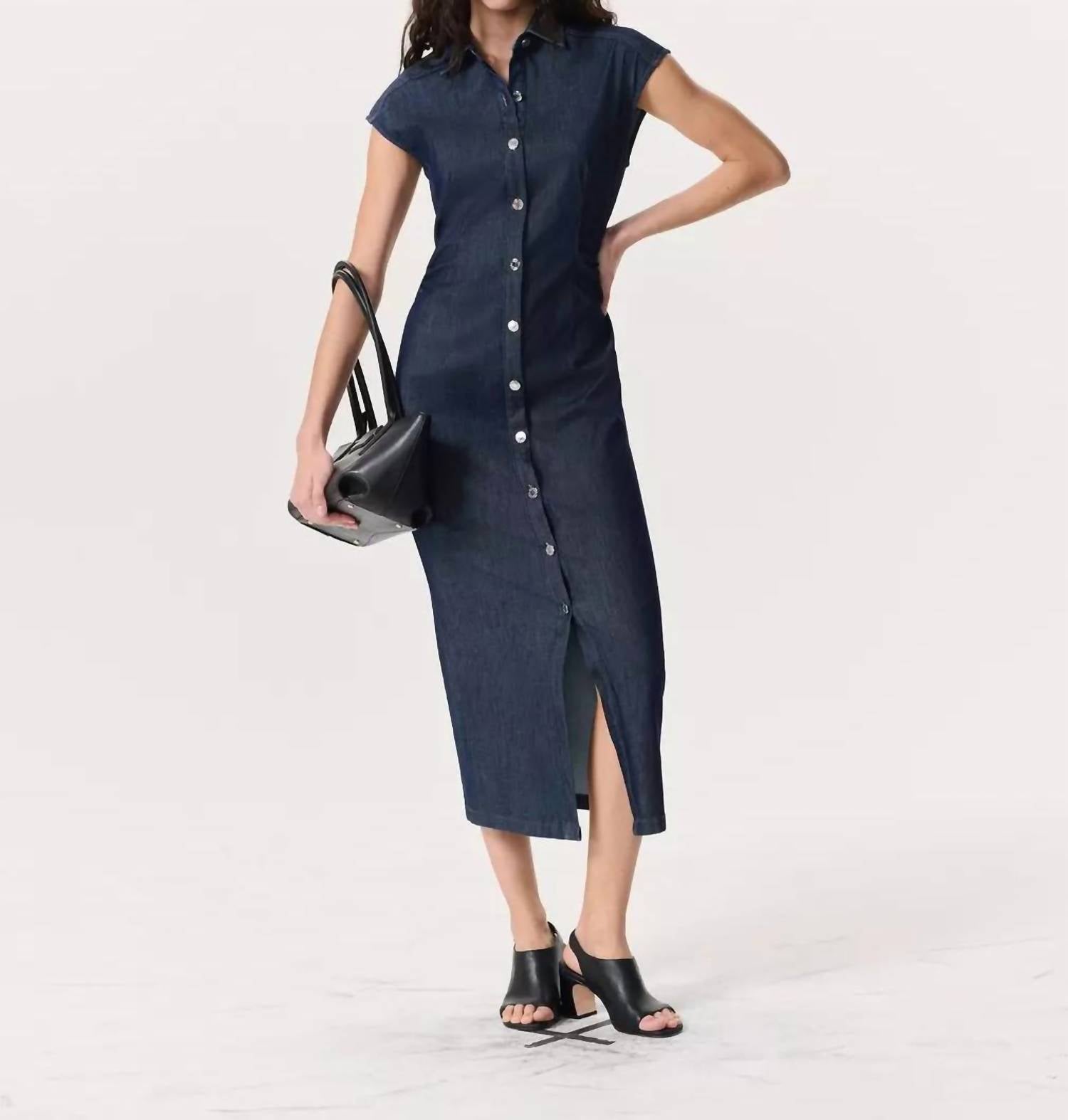 Rag & Bone - Rbairflex Leah Denim Midi Dress