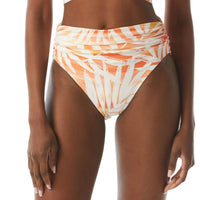 Carmen Marc Valvo - Shirred Waist Bikini Wim Bottom