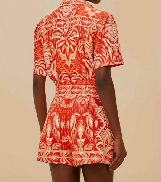 Farm Rio - Tropical Tapestry Romper