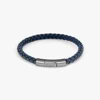 Tateossian Men's Charles Bracelet in navy - men's jewelry