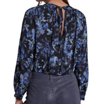 Bella Dahl - Floral Tie Back Smocked Top