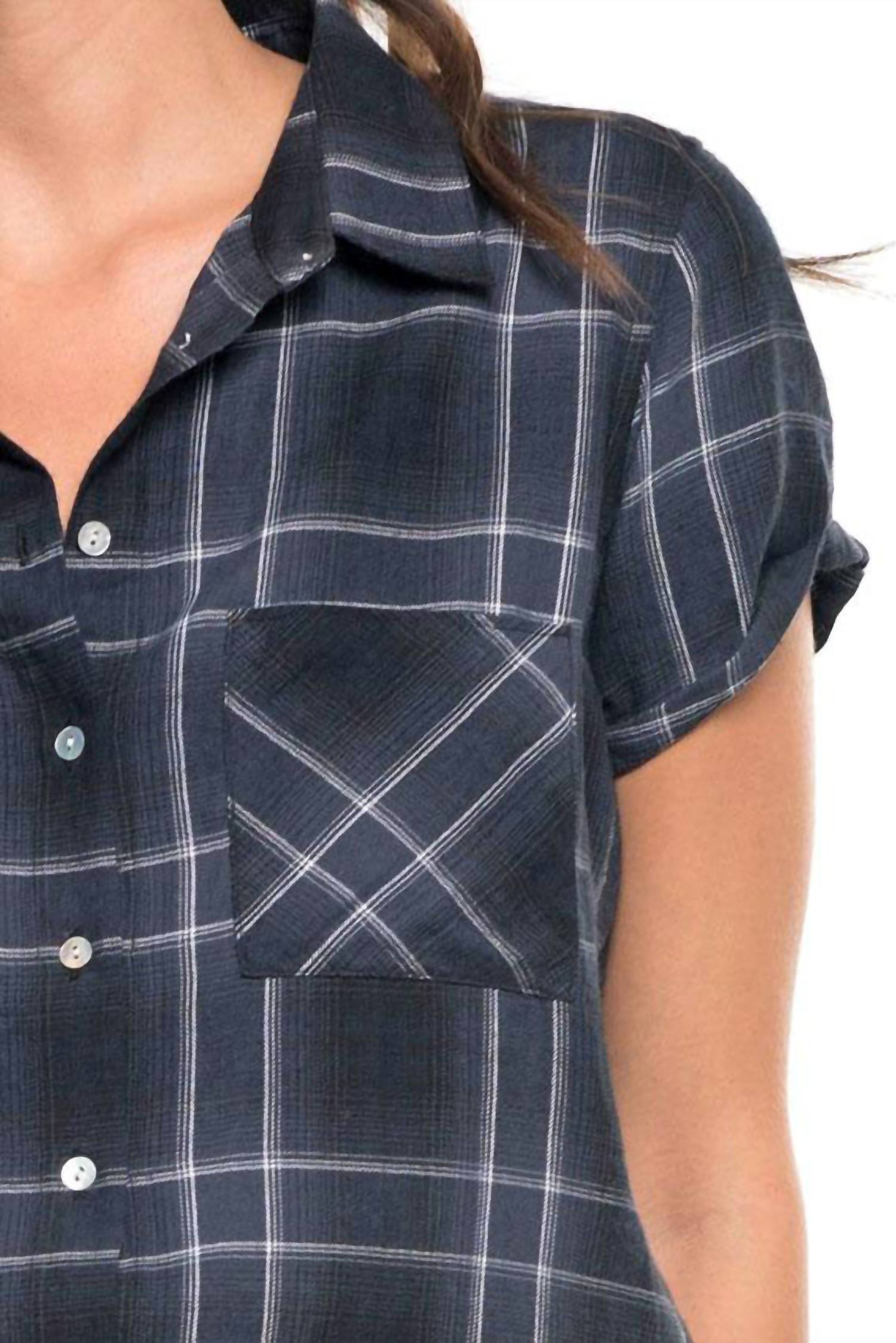 Lovestitch - New Class Mini Shirt Dress