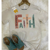 Southern Swank - Women's Retro Faith Scripture Graphic Top
