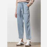 Lilla P - LILLA P DENIM BELTED PANT