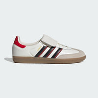 adidas Men's Samba Long Tongue Sneakers in cloud white core black better scarlet - men's sneaker