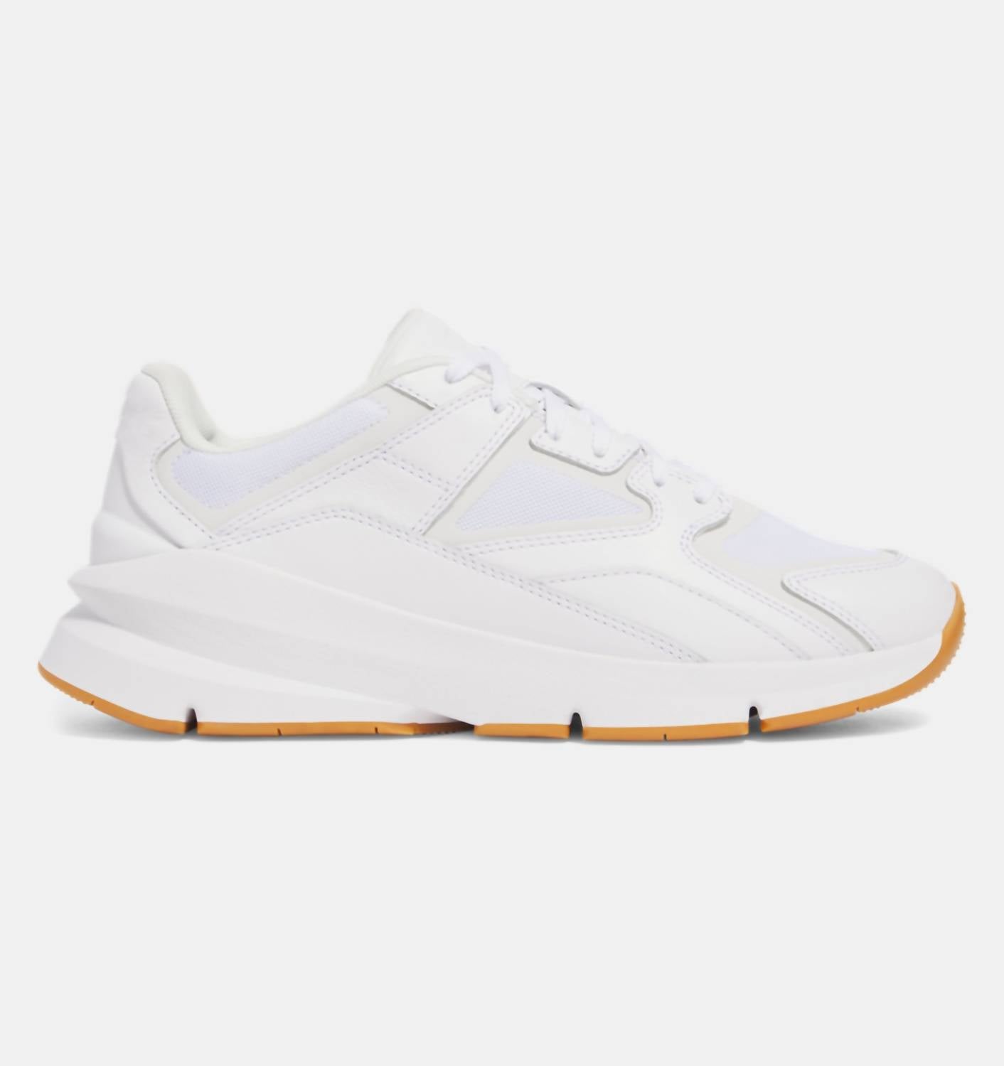 UNDER ARMOUR Unisex - Forge 96 Leather Shoes in white - sneaker