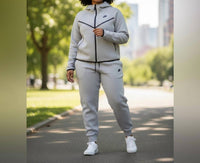 NIKE Hooded Jacket in gray - women's jacket