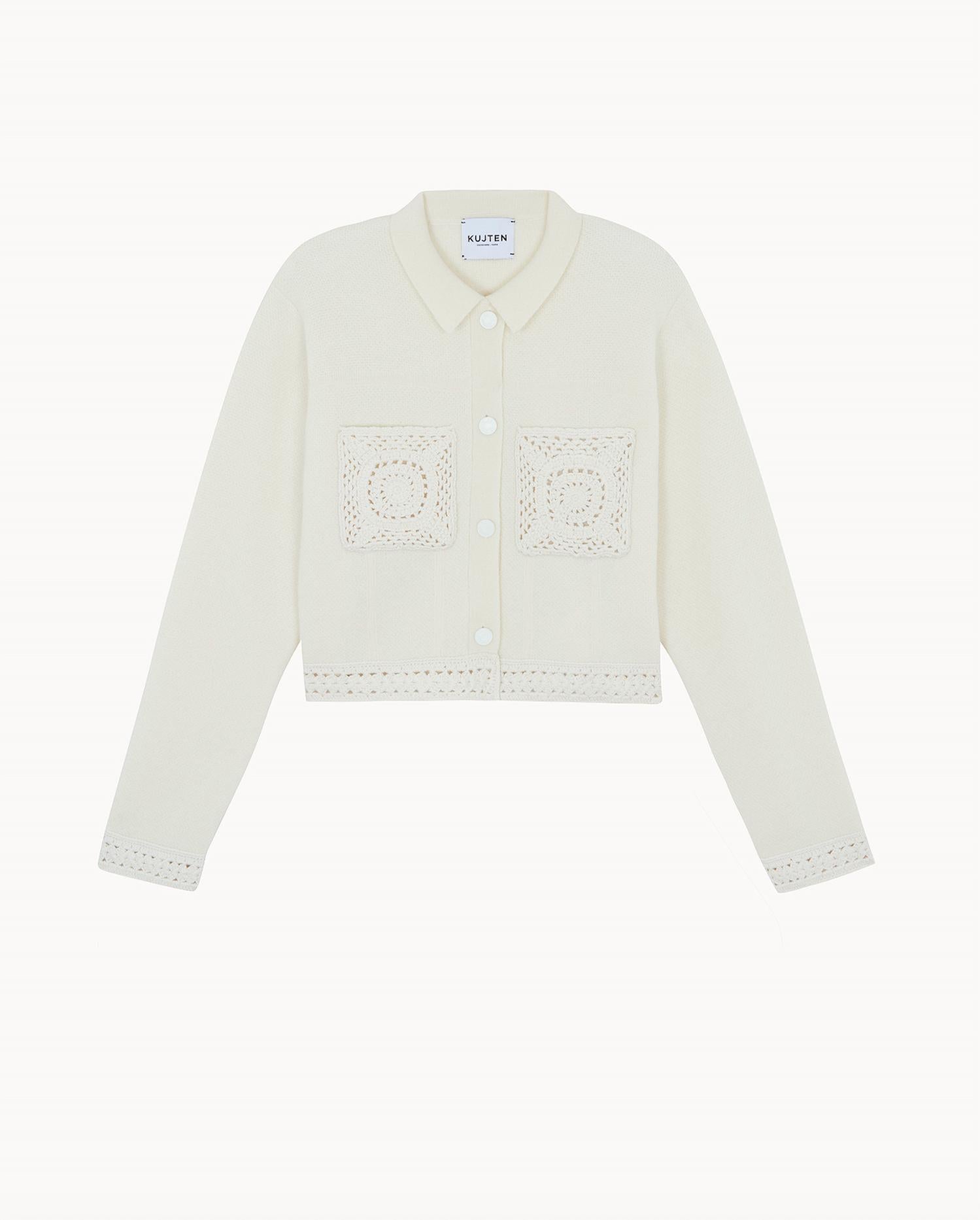 Kujten The Xenia Jacket in ecru - women's jacket - view 5