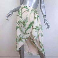Johanna Ortiz - Women's Botanist Guide Satin Shirt & Skirt Set