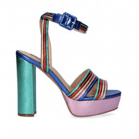 Exe - Women's Strap Platform Block Heel Sandal