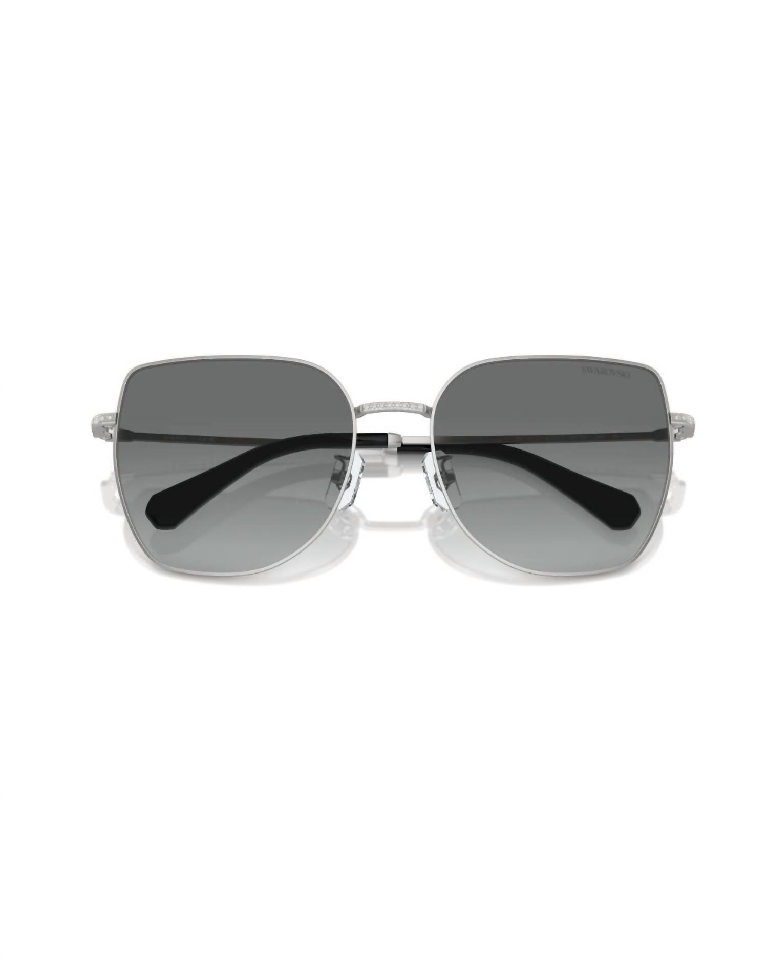 Swarovski - Women's Metal Sunglasses With Crystal Embellished